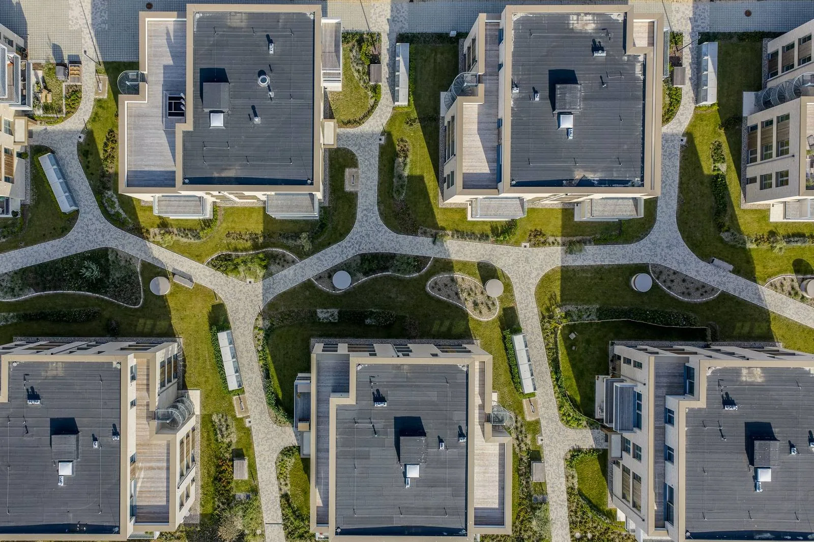 Dünenpark Sylt — Quartier aus der Luft